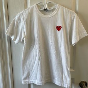 Comme des Garçon Play Logo T-shirt Authentic